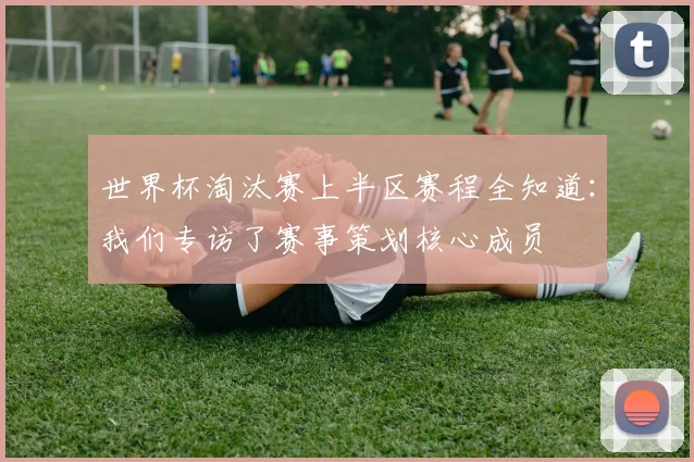 世界杯淘汰赛上半区赛程全知道：我们专访了赛事策划核心成员